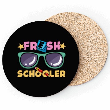 Discover Preschool Kids Back to School Fresh Schooler Coasters