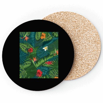 Discover Tropical Leaves Coasters