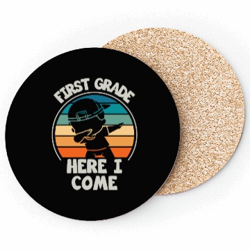 Discover First Grade Back to School Teacher Coasters