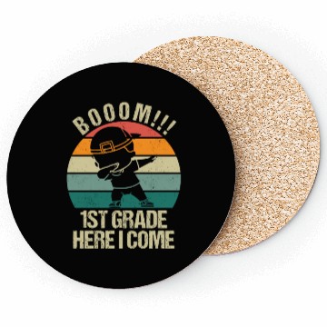 Discover First Grade Back to School Teacher Coasters