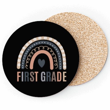 Discover First Grade Back to School Teacher Coasters