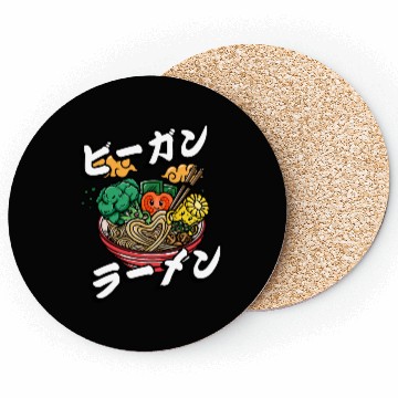 Discover Vegan Ramen | Ramen Lover Coasters | Ramen Lover