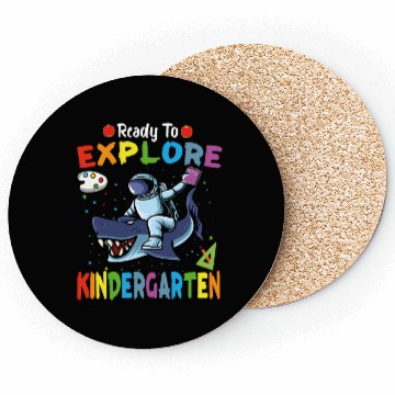 Discover Explore Kindergarten Back to School Astronomy Coasters
