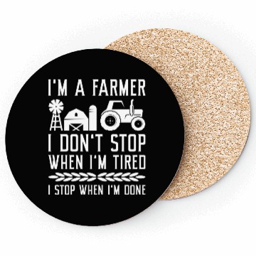 Discover I’m A Farmer Coasters