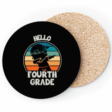 Discover Fourth Grade Back to School Teacher Coasters