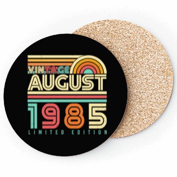 Discover August 1985 Retro Coasters