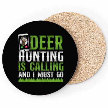 Discover Buck Deer Hunting Hunter Phone Coasters