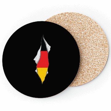 Discover germany flag proud german Coasters