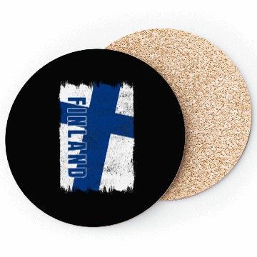 Discover Finland flag Coasters