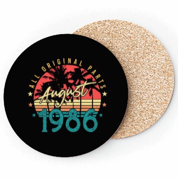 Discover August 1986 Gift Idea Coasters