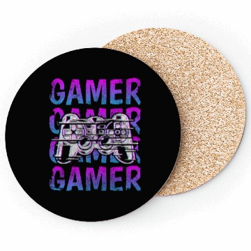 Discover Gaming Nerd Computer Coasters