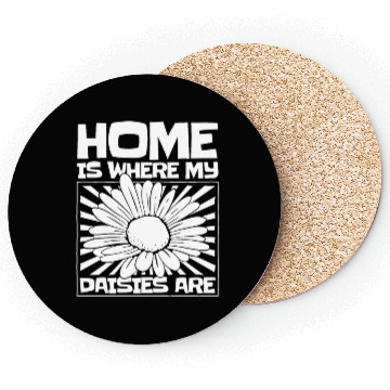 Discover Daisy Garden Gardening Gardener Coasters