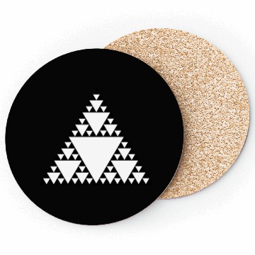 Discover Sierpinski, Triangle Coasters