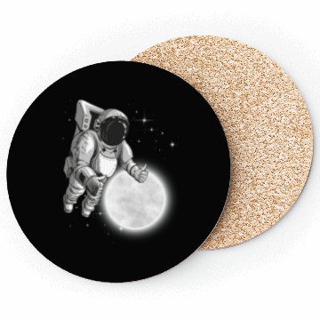 Discover Far From Moon - Astronaut Coasters