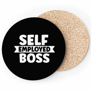 Discover Self Employed Boss Work Job Freelancer Coasters