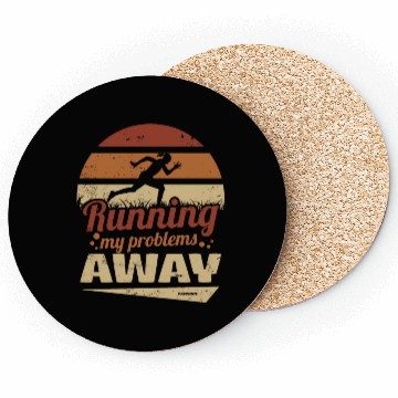 Discover Run jogging sport race training gift Coasters