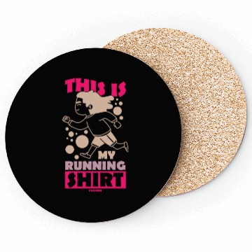 Discover Run jogging sport race training gift Coasters