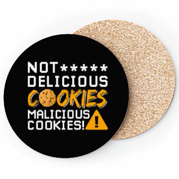 Discover Cyber Security Cookies Coasters
