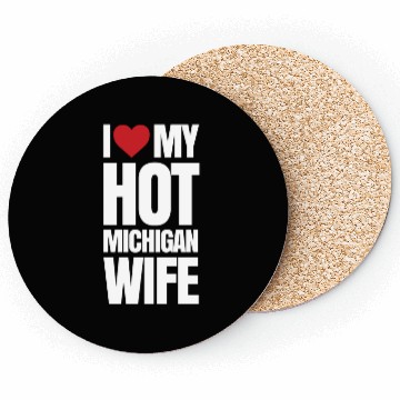 Discover Michigan Wife Gift Coasters