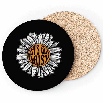 Discover Daisy Garden Gardening Gardener Coasters