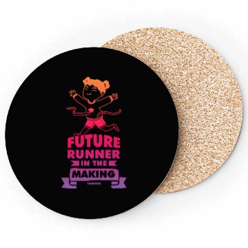 Discover Run jogging sport race training gift Coasters