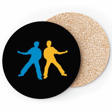 Discover Team 2 air guitar Coasters