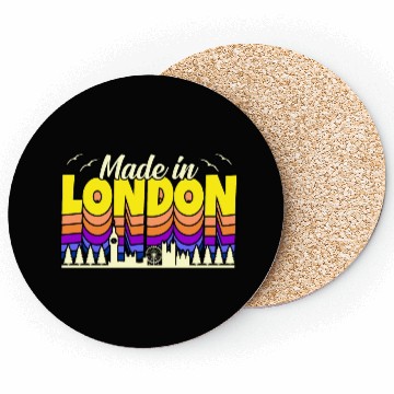 Discover London Funny Gift Idea Coasters