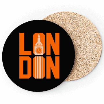 Discover London Funny Gift Idea Coasters