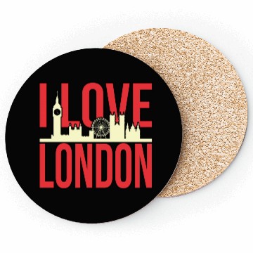 Discover London Funny Gift Idea Coasters