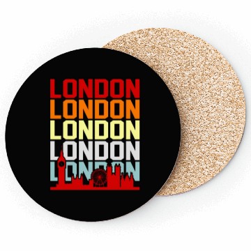 Discover London Funny Gift Idea Coasters