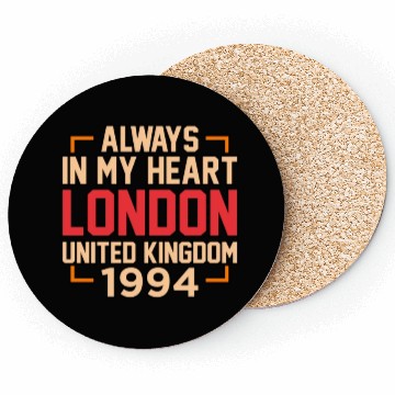 Discover London Funny Gift Idea Coasters