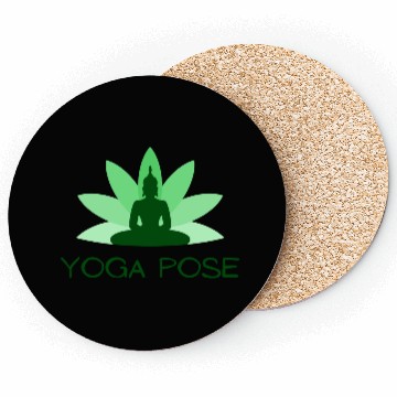 Discover HALF MOON YOGA POSE Coasters