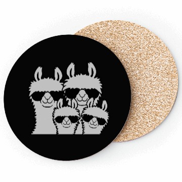 Discover Llama family parents child Coasters