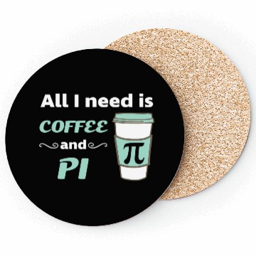 Discover Pi Day Math Coffee Lover Geometry Calculus Trigono Coasters