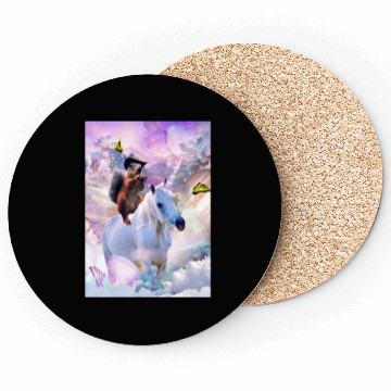 Discover HEY, Cowboy Squirrel Riding Unicorn In Space Coasters