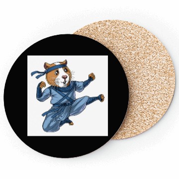 Discover Guinea Pig Ninja Coasters