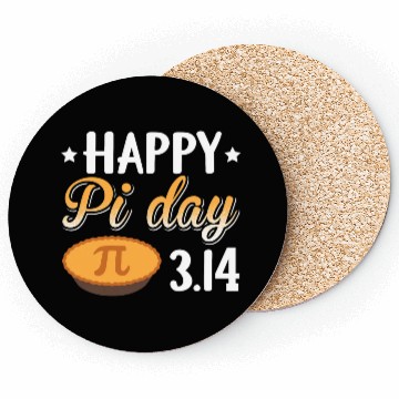 Discover Happy Pi Day Coasters Love Math Funny Coasters