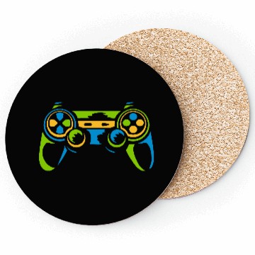 Discover Colorful Controller Retro Console Coasters