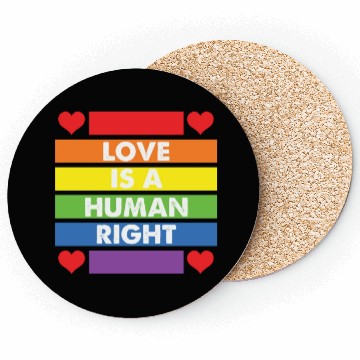 Discover LBGT Flag Gay Pride Human Love Human Right Coasters
