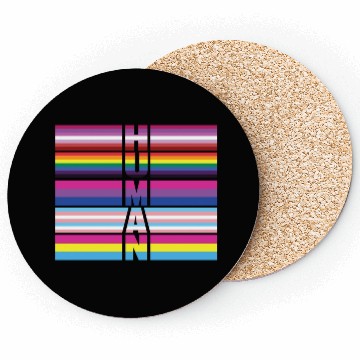 Discover LBGT Flag Gay Pride Human Coasters