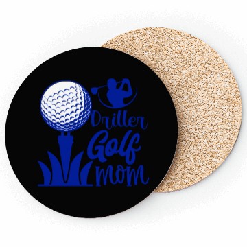Discover Driller Golf Mom Coasters