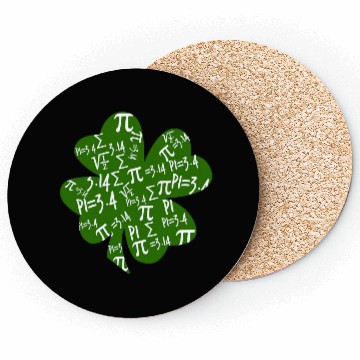 Discover St Patrick s Day PI Coasters Green Shamrock PI Teez