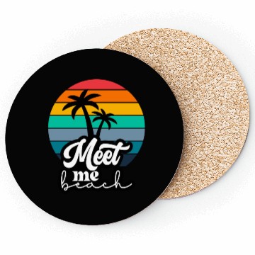 Discover Meet me beach Coasters