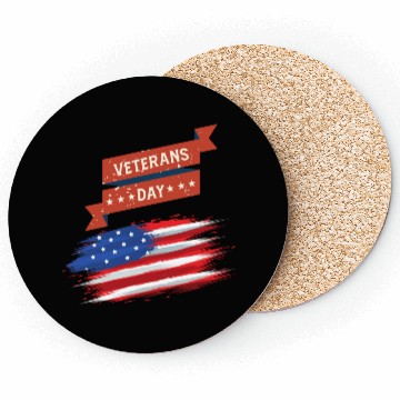 Discover Thank You Veterans l Veterans Day Gift Idea Coasters