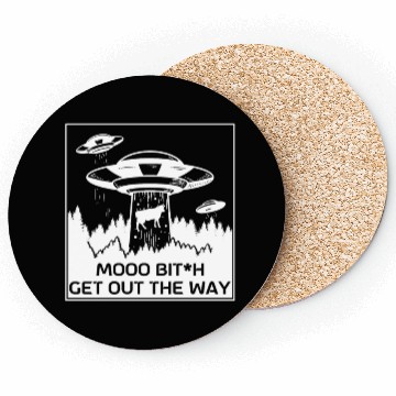 Discover Alien Gift Extraterrestrial UFO AREA 51 Sci-fi Coasters