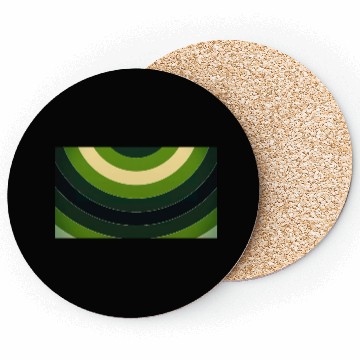 Discover Colorful paint curves spinning with a spectrum Coasters