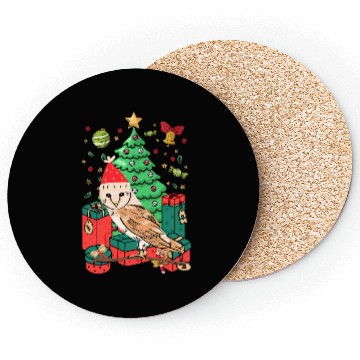 Discover Ugly Christmas Owl Coasters