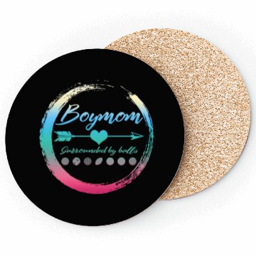 Discover Boy Mom Coasters, Surrounded By Balls Mother's Day