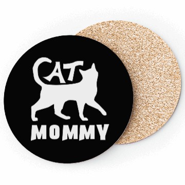Discover Cat Mommy Cat Lover Coasters