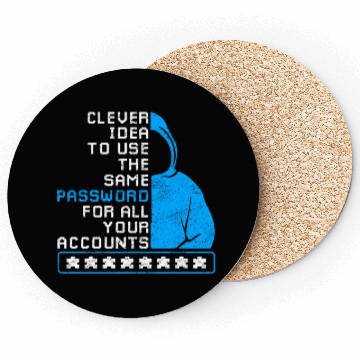 Discover Password hacking Cyber Security Coasters